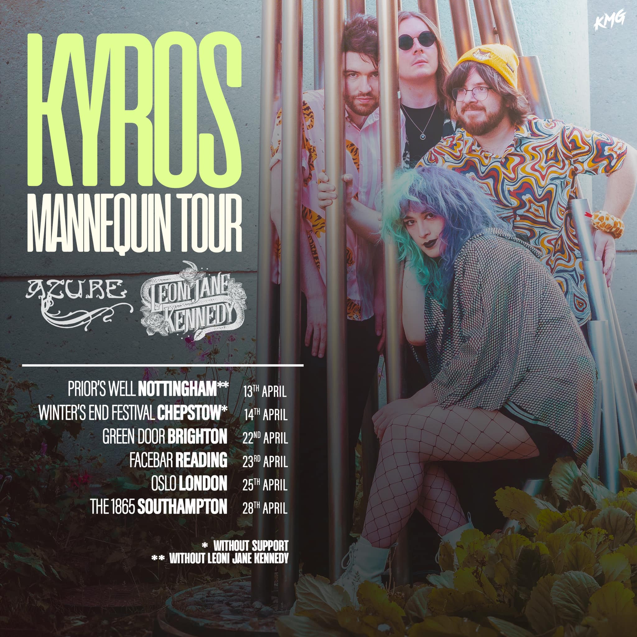 Kyros April Tour Poster